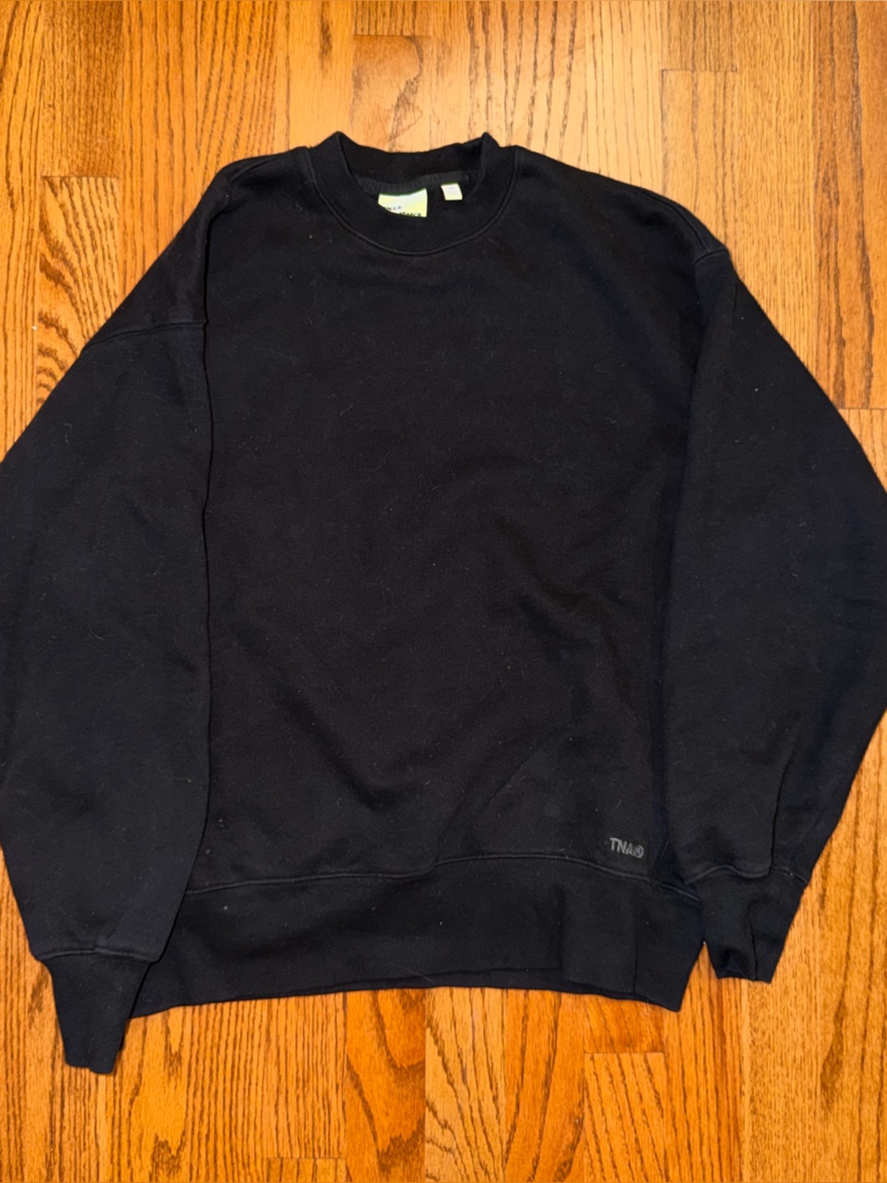 TNA Black Crewneck
